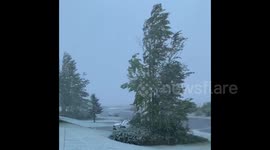 US: Early September Snow Blankets Parts Of Wyoming 2
