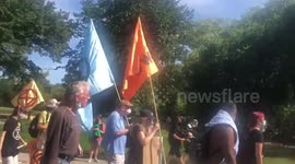 Extinction Rebellion Protesters March Through New York