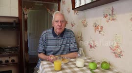 Britain's healthiest pensioner has not seen a doctor for 70 years and puts fitness down to a hot meal every day and climbing the church stairs