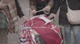 Feminist Protest in London/Women's March - B-Roll - Cinematic Shot