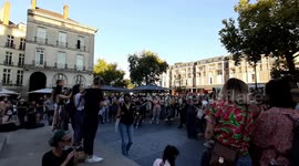 Hundreds of feminist march in Nantes