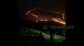Ether Hollow Fire burns more than 1,000 acres in Central Utah