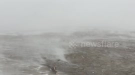 Amazing footage as record-breaking September blizzard strikes Colorado