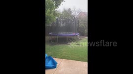 US: Isolated Thunderstorm And Hail Strikes Phoenix Area, Arizona