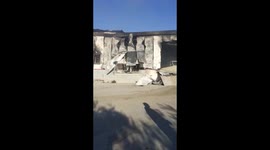Aftermath of fire that destroyed Greece's largest migrant camp