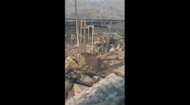 Thousands of refugees left homeless after fire ravages camp in Greece