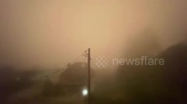 US: Hazy Orange Skies In Bay Area Due To Wildfires 3