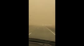 A drive through the smoke-filled roads of eastern Washington