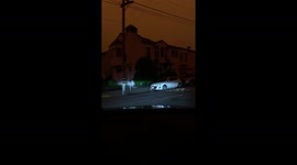 Driving in San Francisco at 10:14am in wildfire sky