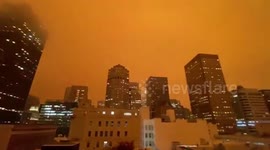 Mars-like atmosphere invades Bay Area due to NoCal fires