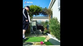 Golf trick shot