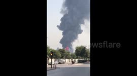 Lebanon: Massive Fire Breaks Out At Port Where Explosion Occurred Last Month 3
