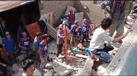 One killed as two-storey building collapses in Karachi, Pakistan