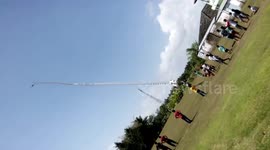 Schoolboy, 14, carried into the air and falls to the ground while flying kite