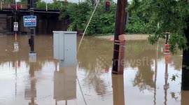 US: Massive Flooding Forces Road Closure In Washington D.C. Metropolitan Area 5