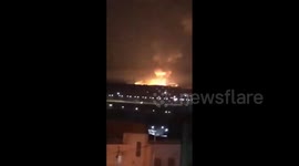 Jordan: Military Warehouse Explosion In Zarqa