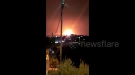 Jordan: Military Warehouse Explosion In Zarqa 4