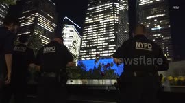 New Yorkers brace pandemic to attend illuminated September 11 tribute