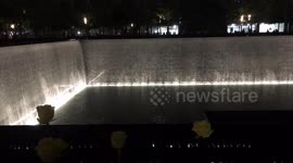 September 11 commemoration 2020 at World Trade Center in New York City