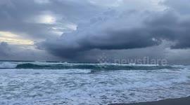Tropical Depression 19 (now Tropical Storm Sally) Brings Gusty Winds and Blinding Rain to South Florida
