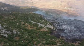 Forest fires devastate northwest Syria's Latakia