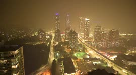 Smoke from US wildfires blankets Canadian city of Vancouver