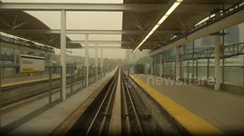 Smoke from US wildfires blankets Canadian city of Vancouver in the morning
