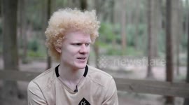 A downhill mountain biker who travels Europe to events says his ultimate goal is to turn professional - despite being blind