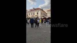 Belarus: dozens of peaceful female protesters thrown into vans by riot police