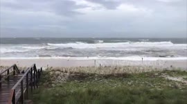 US: Storm Surge Observed In Florida As Tropical Storm Sally Approaches Gulf Coast
