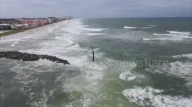 US: Storm Surge Observed In Florida As Tropical Storm Sally Approaches Gulf Coast 3