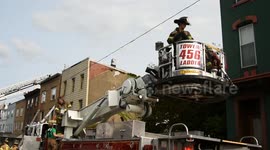 3rd Alarm Rowhome fire, Ashland, Pa