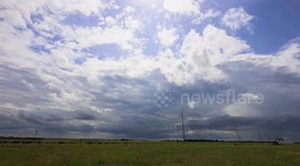 Timelapse of Storms in Texas