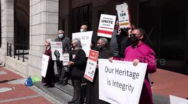Clergy lead protest against South African government corruption