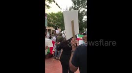 US: Protest In DC Following Iran’s Execution Of Wrestler