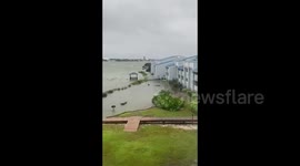 US: Coastal Flooding In Perdido Key, FL Due To Hurricane Sally’s Storm Surge