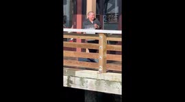 Fisherman’s wharf business dumping soapy water in the bay.