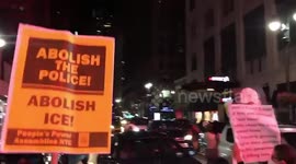 Black Lives Matter supporters protest against killing of Daniel Prude in Rochester, New York