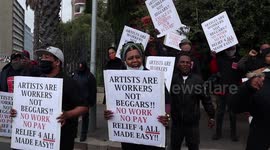 Artists in South Africa demand government to provide financial assistance