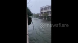 Storm surge floods Florida Panhandle as Hurricane Sally makes landfall