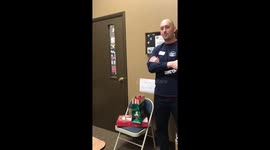 Navy Uncle Gave Surprise To His Nephew At The School