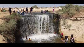 Waterfalls Of Wadi El Rayan Egypt