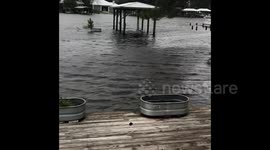 US: Storm Surge And Flooding Worsen In Florida Panhandle As Hurricane Sally Moves Inland 7