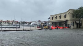 Hurricane Sally wrecks Pensacola, FL Marina and Palafox Pier