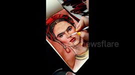 Amazing Russian artist creates stunning pop culture portraits