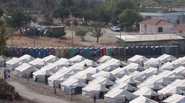 New refugee camp opens on Greece's Lesbos after Moria fire