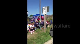 US: Hundreds Line Up Ahead Of Trump’s Visit In Mosinee, Wisconsin