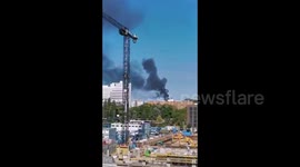 Germany: Fire Breaks Out At Empty Barracks In Pankow, Berlin