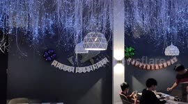 Dreamy avatar style cafe in Melaka, Malaysia