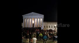 Vigil held in Washington D.C. after death of Ruth Bader Ginsburg